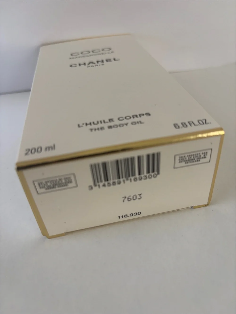 CHANEL Coco Mademoiselle Body Oil - New, never used, 6.8 FL.OZ.